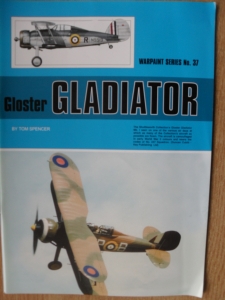 WARPAINT  037. GLOSTER GLADIATOR